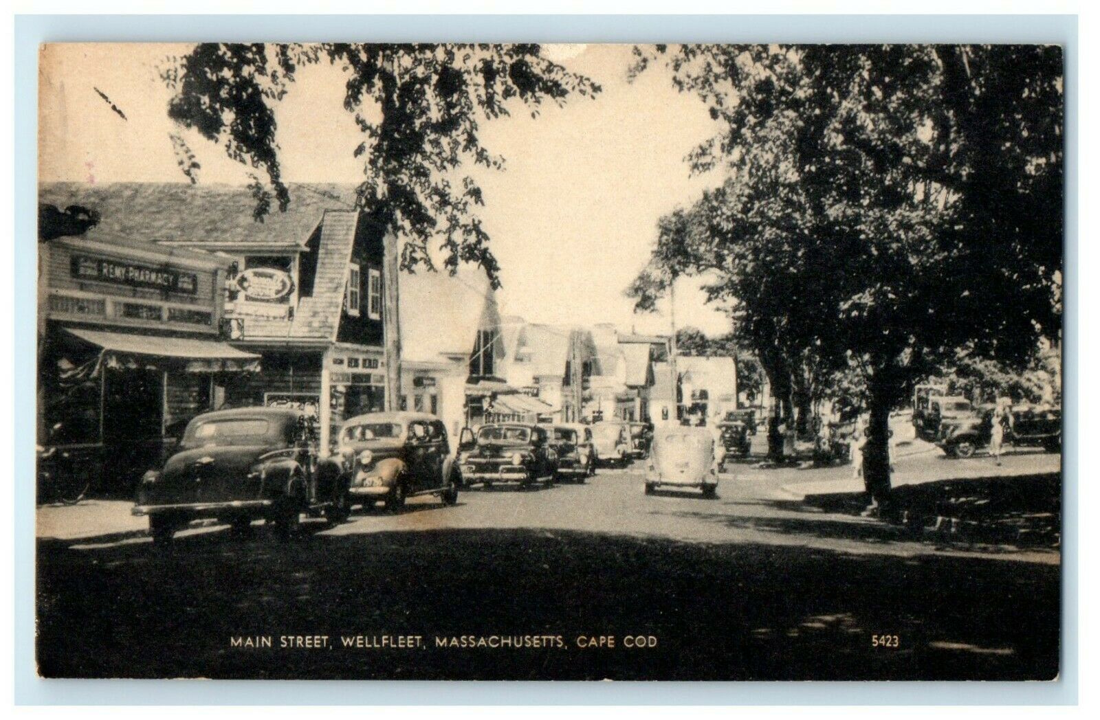 1954 Vintage Cars, Main Street, Wellfleet, Cape Cod Massachusetts MA