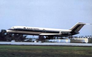 Eastern Airlines Douglas DC9 Whisperjet - Over Miami Tarmac