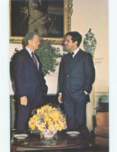 Unused 1977 PRESIDENT JIMMY CARTER & PRESIDENT OF SPAIN Washington DC E7836