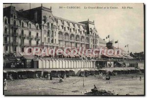 Old Postcard Cabourg grand hotel and casino