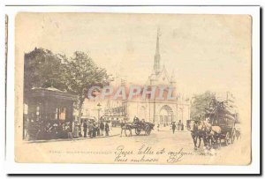 Paris (8th) Postcard Ancient Church Saint Laurent