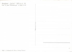 Postcard Modern Passh�he Julier (2,284 m) mit R�mers�ule