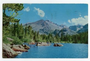 Postcard CO Bear Lake Rocky Mountain National Park Colorado 