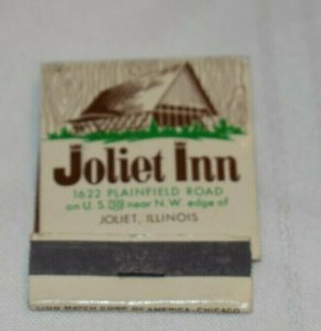 Joliet Inn Best Western Joliet Illinois Building 20 Strike Matchbook