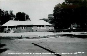 IA, Madrid, Iowa, RPPC, Luthern Church Educational Building