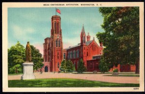 DC Washington Smithsonian Institution was Founded in 1846 LINEN