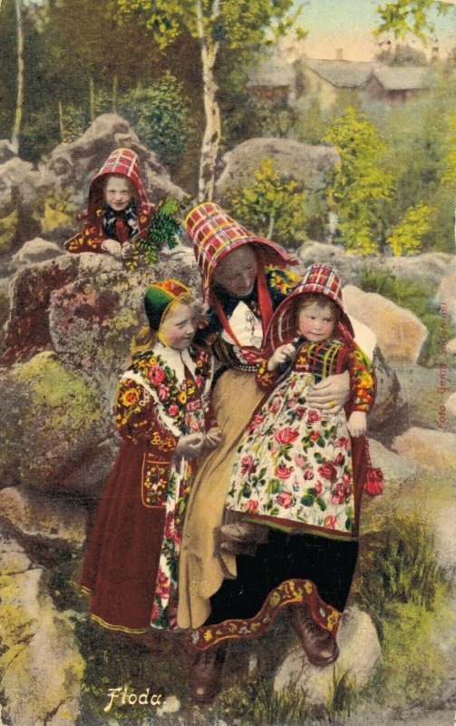 Sweden Floda Traditional Clothing  06.66