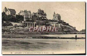 Old Postcard Dinard La Malouine and Grouin