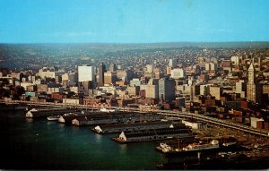 Washington Seattle Waterfront View