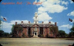 Legislative Hall - Dover, Delaware DE