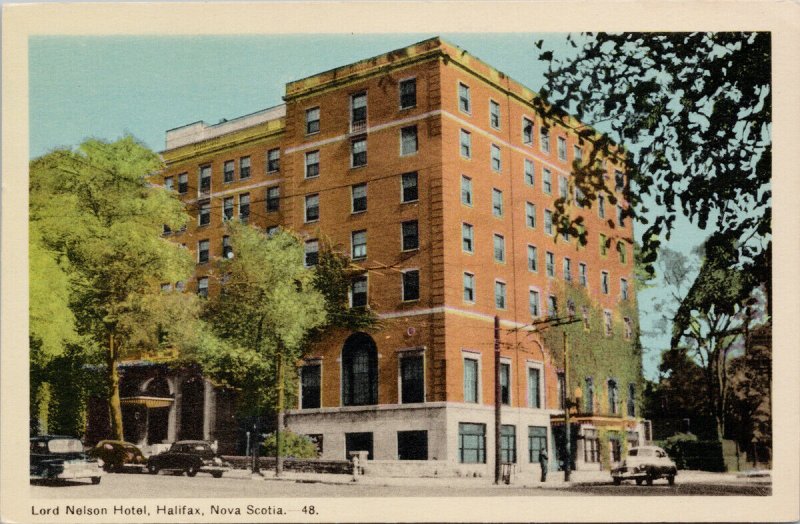 Lord Nelson Hotel Halifax NS Nova Scotia Unused PECO Postcard G49 