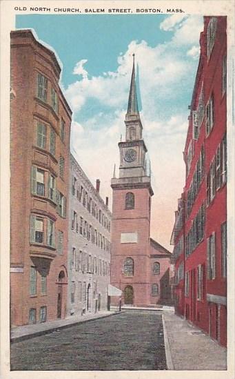 Old North Church Salem Street Boston Massachusetts