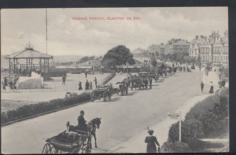 Essex Postcard - Marine Parade, Clacton On Sea  DC751