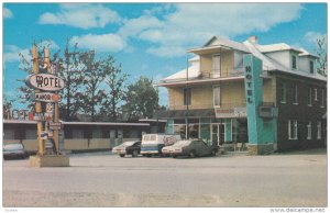 Hotel Manoir Ville Degelis, Riviere-du-Loup, Quebec, Canada, PU-1985