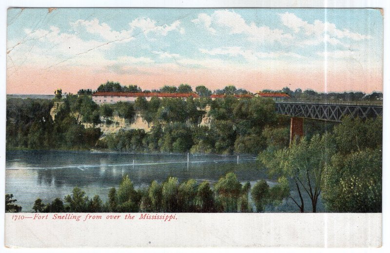 Fort Snelling from over the Mississippi