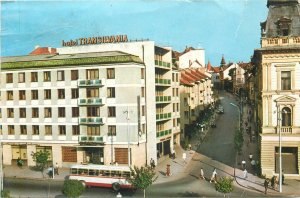 Postcard Europe Romania Transylvania hotel Targu Mures 1966