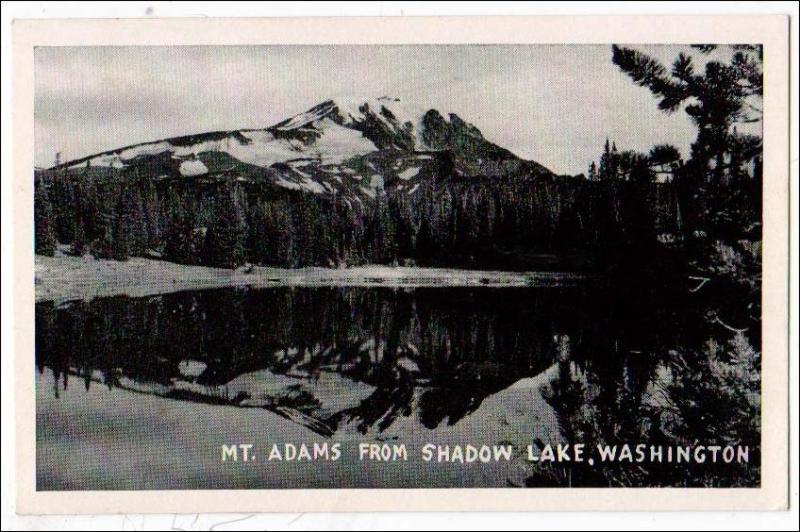 WA - Mt Adams from Shadow Lake