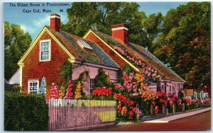 M-47860 The Oldest House in Provincetown Cape Cod Massachusetts