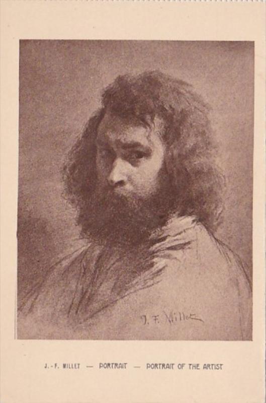 J F Millet Portrait Of The Artist