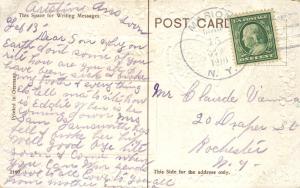 St Patricks Day Greetings - Ross Castle Killarney, Ireland - pm 1910 Marion NY