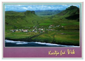 Postcard Iceland - Vik aerial
