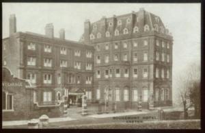 ROUGEMONT HOTEL EXETER DEVON UK POSTCARD 1937