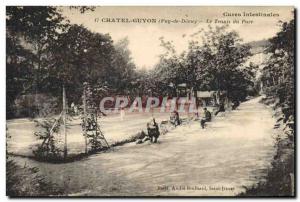 Old Postcard Park Tennis Chatelguyon