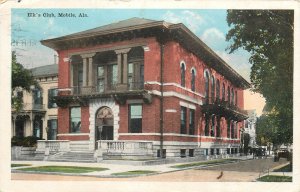 United States Mobile Alabama Elk`s Club 1920