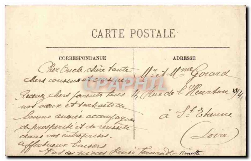 Tunisia Old Postcard Tunis Rue Sidi Ben Ziad