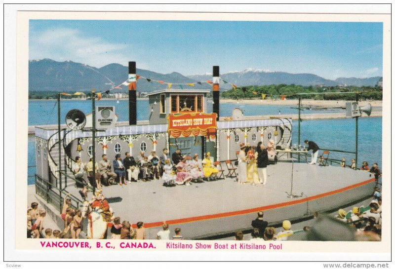 VANCOUVER, British Columbia, Canada, 1940-1960's; Kitsilano Show Boat at Kits...