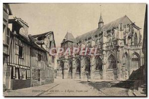 Postcard Old Bridge From & # 39Arche L & # 39Eglise South Facade