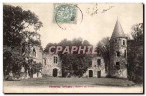 Fontenay tresigny - Ruins of Vivier - Old Postcard