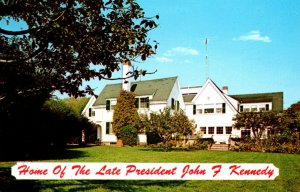 Massachusetts Cape Cod Hyannisport Home Of The Late President John F Kennedy