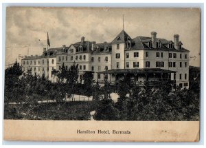 c1910 Hamilton Hotel Bermuda Phoenix Drug Stores Posted Antique Postcard