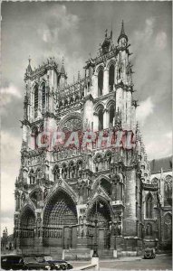 Old Postcard Amiens Somme Cathedral