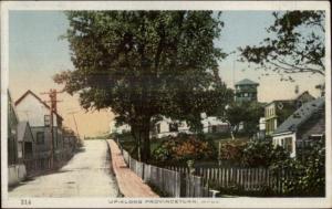 Up-Along Provincetown Cape Cod MA c1915 Postcard