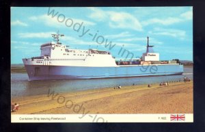 f2358 - Pandoro Ferry - Ibex - built 1979 - postcard