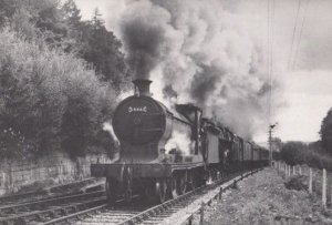 Engine 54463 with Train from Kyle at Achterneed in 1960 Railway Postcard