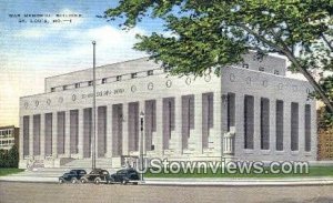 War Memorial Bldg - St. Louis, Missouri MO Postcard