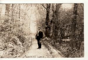 PA   YORK   LOVERS LANE 1908 Harry Miller RPPC postcard