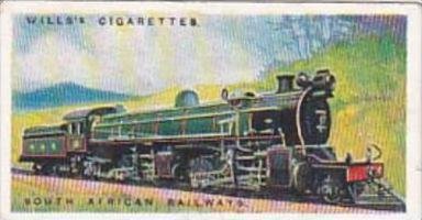 Wills Cigarette Card Railway Engines No 47 South African Railways