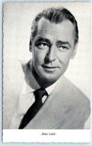 Movie Star ALAN LADD Famous Actor - Producer ca 1940s-50s Postcard