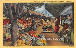 Original Farmers Market - Hollywood, California CA  