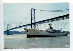 401912 PORTUGAL LISBOA ship Old IRIS postcard