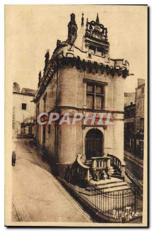 Old Postcard Niort Old Town Hotel