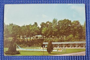 Vintage Cedar Crest Motel Okemo and Magic Mountains Springfield VT Postcard
