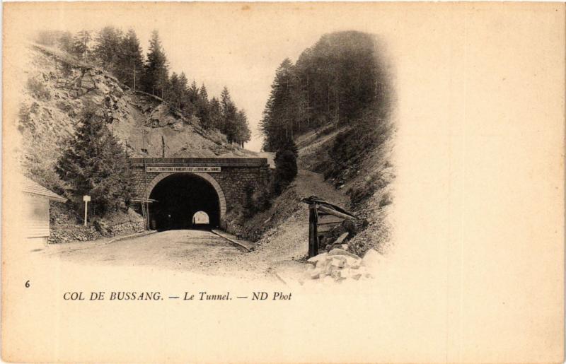 CPA ND Photo Col de BUSSANG Le Tunnel (406319)