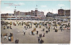 SCHEVENINGEN, Noord-Holland, Netherlands, 1900-1910's; Strand En Palace Hotel