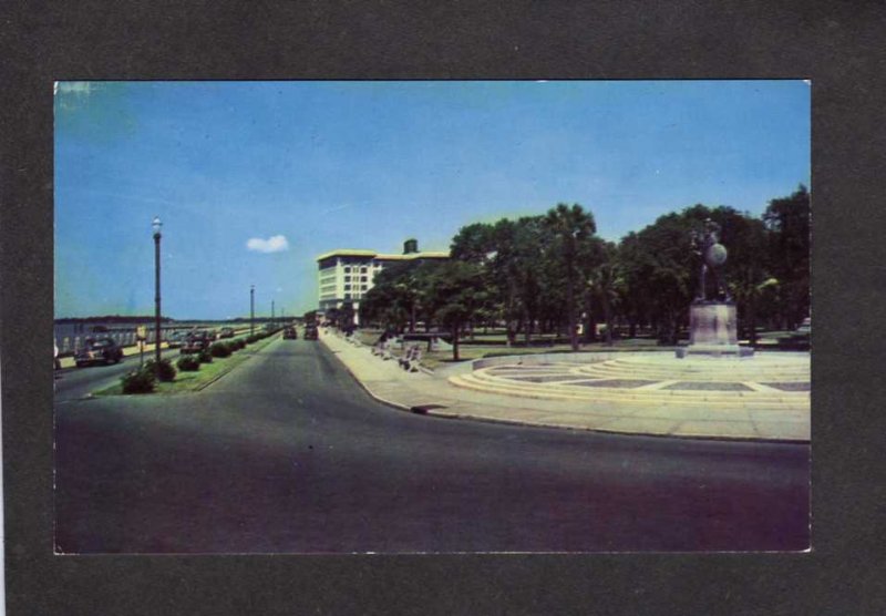 SC The Battery White Point Gardens Hotel Charleston South Carolina Postcard