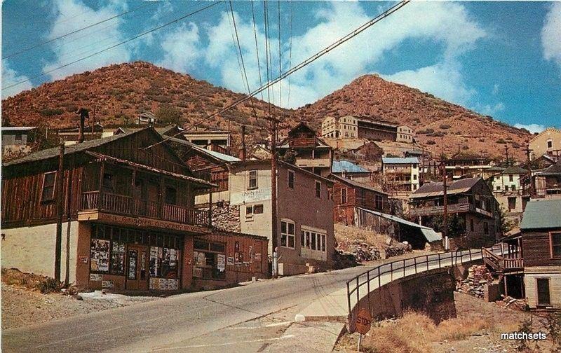 1960s Jerome Arizona Largest Ghost Town Bradshaw postcard 1686 United